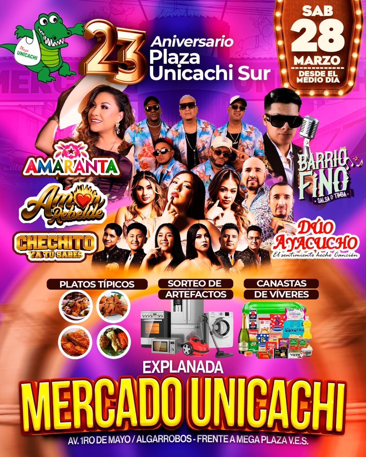 23 Aniversario Plaza Unicachi Sur